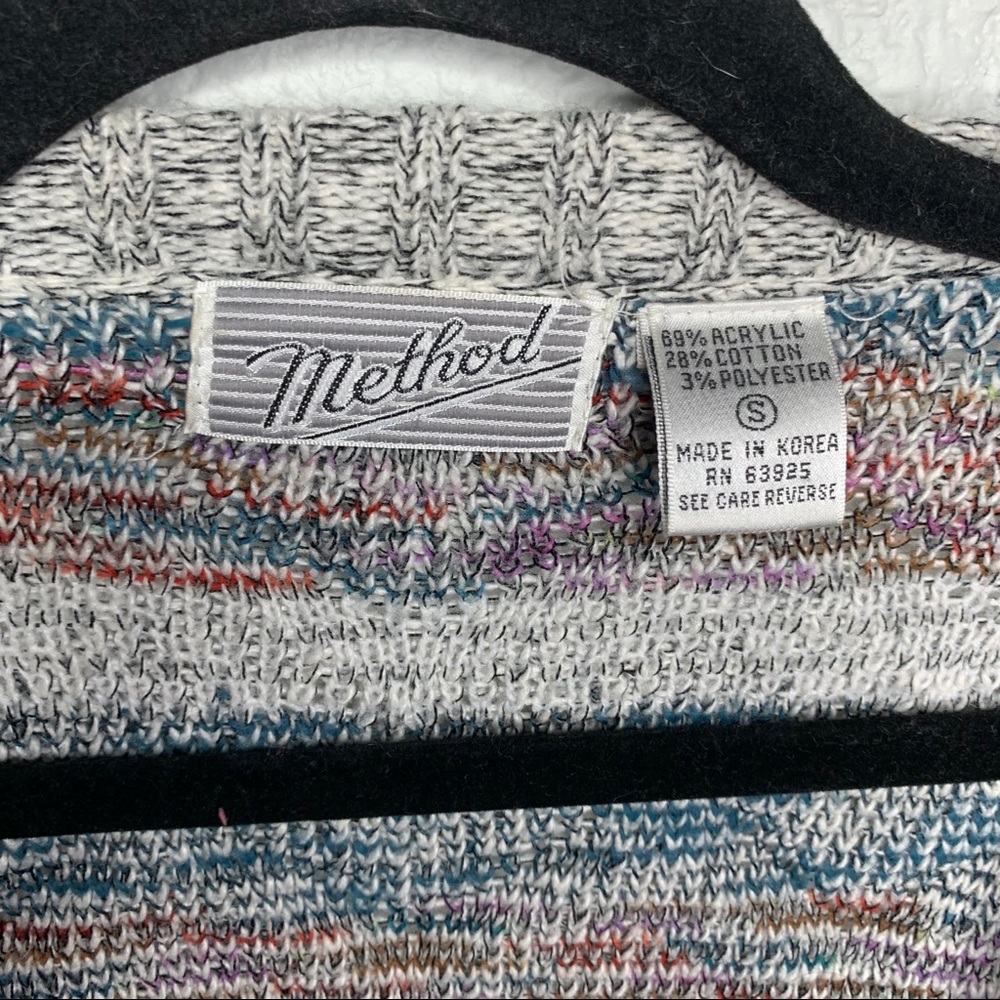 Method Vintage Unisex Grandpa Cardigan Sweater - Picture 3 of 7